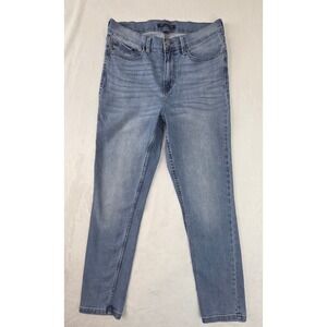 Calvin Klein Jeans Denim Women 10 Blue Good High Rise Skinny Stretch